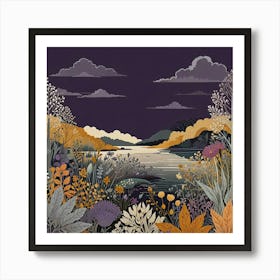 Landscape Painting 1 Art Print