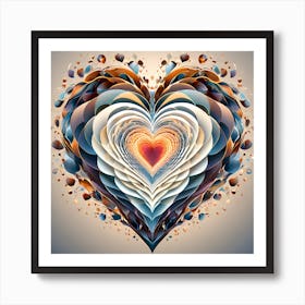 Heart Art Art Print