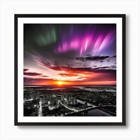 Aurora Borealis 166 Art Print