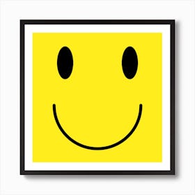 Smiley Art Print