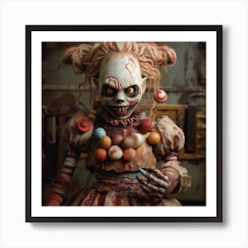 Pennywise Doll 1 Art Print