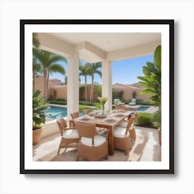 Beautiful Mansion (1) Art Print