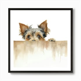 Yorkshire Terrier Dog 3 Art Print