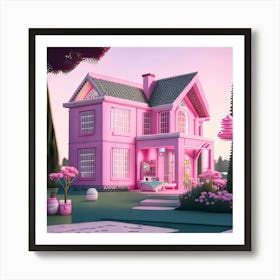 Barbie Dream House (820) Art Print