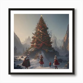 Christmas Tree Art Print