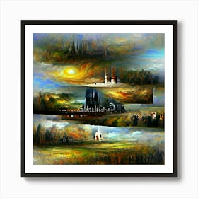 Cityscape Art Print