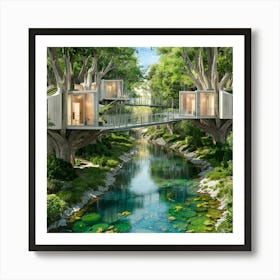 Tree House 1 Art Print