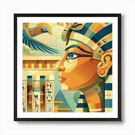 Egyptian Queen Art Print