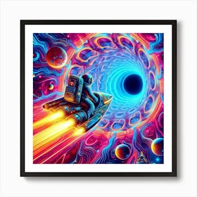 "Black Hole" Vortex Collection [Risky Sigma] Art Print