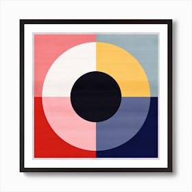 Squares' Hymn, Circles' Ode Art Print