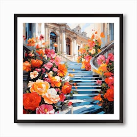 European Flowers 2 Art Print