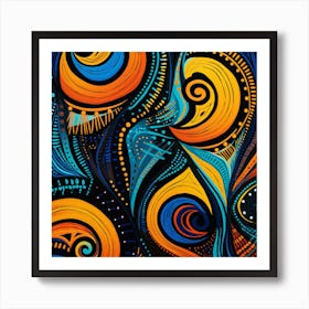 Abstract Painting 41 Art Print