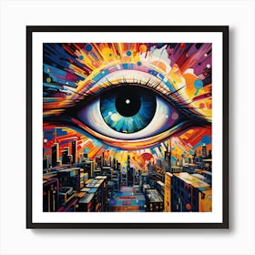 Eye Of The City Art Print