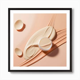 Peachy Skincare 3 Art Print