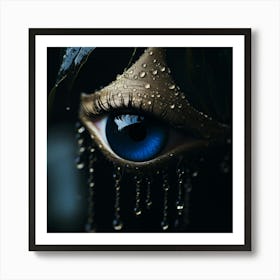 Tears Of Gold Art Print