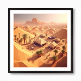 Sahara Desert 123 Art Print