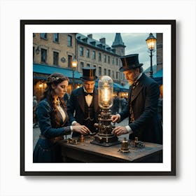 Steampunk 4 Art Print