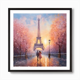 Paris Eiffel Tower Art Print