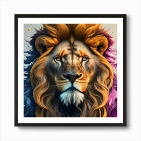 Lion_1 Art Print