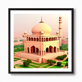 Taj Mahal, Delhi 1 Art Print