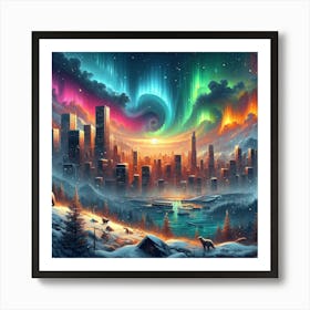 Frozen Echoes 2 Art Print