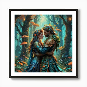 Druid Kings And Queens Art Print