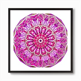 Mandala Blossom Poster