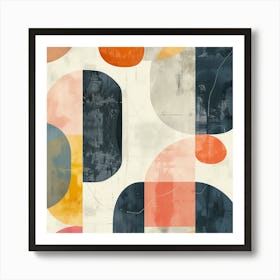 Abstract Shapes Art Print