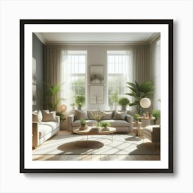Modern Living Room 66 Art Print