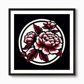 Peony Flower 1 Art Print