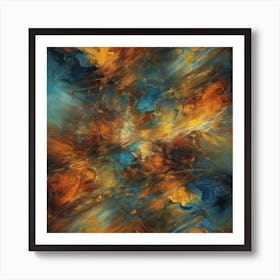 Abstract Painting 3 Art Print