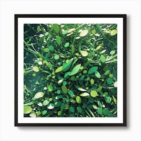 Green Plants Art Print