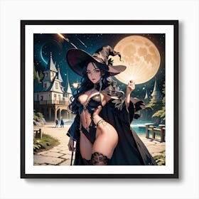 Witches 4 Art Print