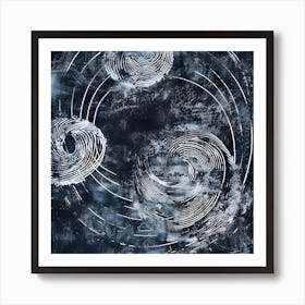 Fingerprint Etchings Art Print