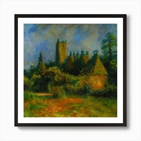 Church In The Woods Art Print