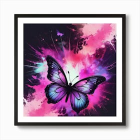 Butterfly Painting 231 Art Print