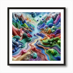 'River' Art Print