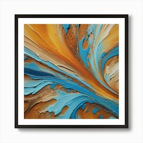 Abstract Painting 46 Art Print