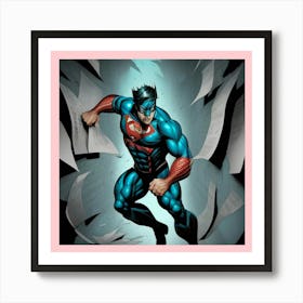 Superman Art Print