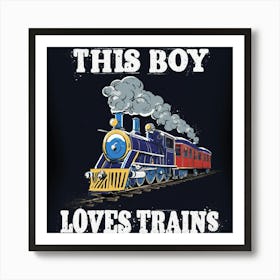 Design For Tshirt Train Affiche