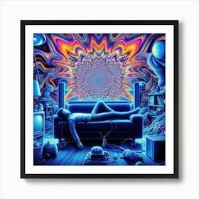 Psychedelic Art 1 Art Print