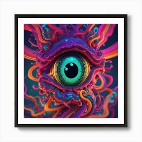 Eye Of The Tiger Art Print