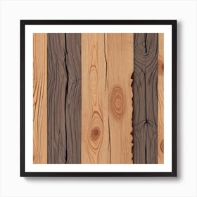 Wood Planks 48 Art Print