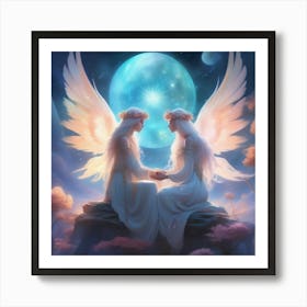 Angels 1 Art Print