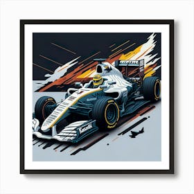 Artwork Graphic Formula1 (8) Art Print