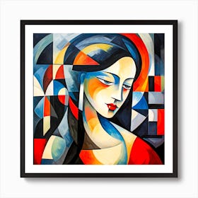 Portrait of a Woman 1 Art Print