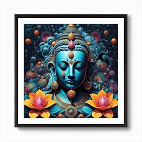 Buddha ghiy Art Print