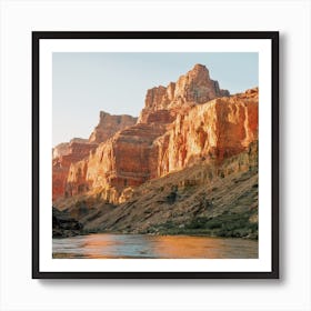 Grand Canyon River Art Print