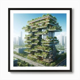 Tree House In Shanghai Art Print
