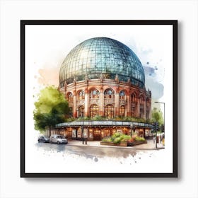 Beautiful restaurant Art Print